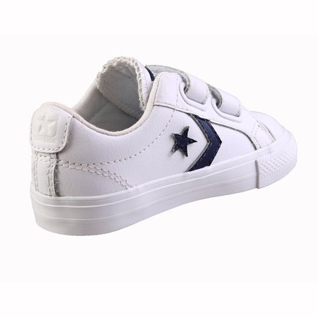 Converse Star Player EV Infant Piel (19-26)(blanco/marino)