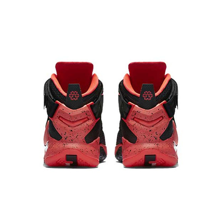 Nike Zoom Lebron Soldier 9 Premium "Bright Crimson" (negro/blanco-bright crimson)