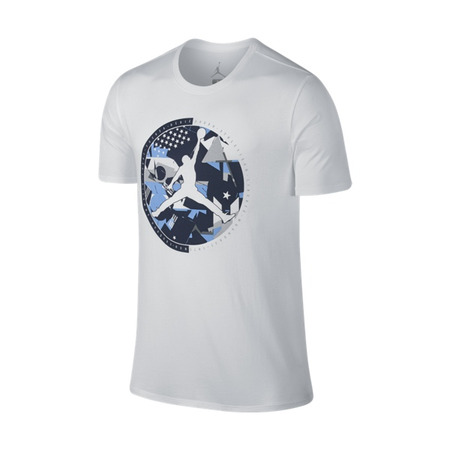 Jordan Camiseta AJ 9 Globe (100/weiß/midnight navy)