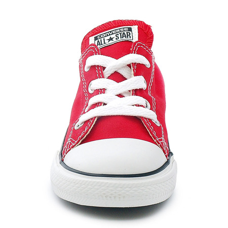 Converse Lonas All Star Chuck Taylor OX Bebé (rojo/blanco)