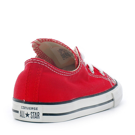 Converse Lonas All Star Chuck Taylor OX Bebé (rojo/blanco)