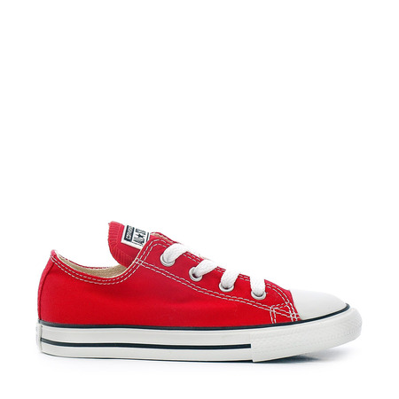 Converse Lonas All Star Chuck Taylor OX Bebé (rojo/blanco)