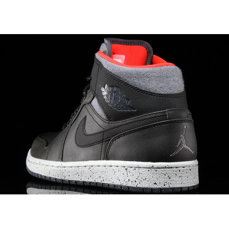 Flug jordan 1 Mid "Holiday" (035/black/grey/red)