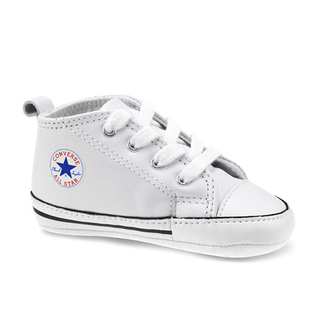 Converse Piel Chuck Taylor Firts Star Bebé (100/blanco)