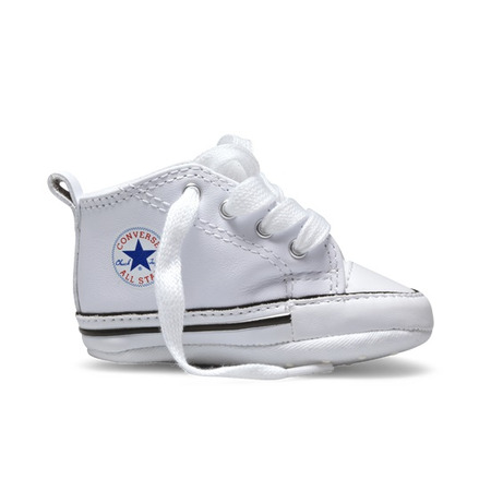 Converse Piel Chuck Taylor Firts Star Bebé (100/blanco)