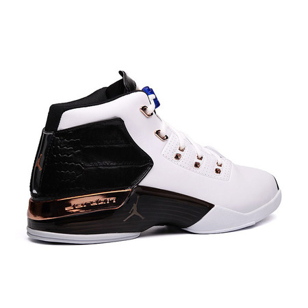 Air Jordan 17 Retro "Kupfer" (122/weiß/gold/schwarz)