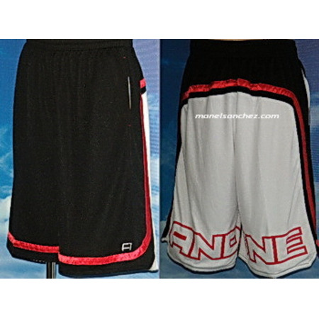Und 1 Short Blazer (negro/bl/rojo)