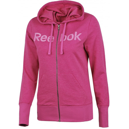 Reebok Sweatshirt Damen Elemente Logo FZ (violett)