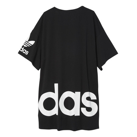 Original Adidas Frau T-Shirt Kleid Mystic Moon Rita Ora (schwarz)