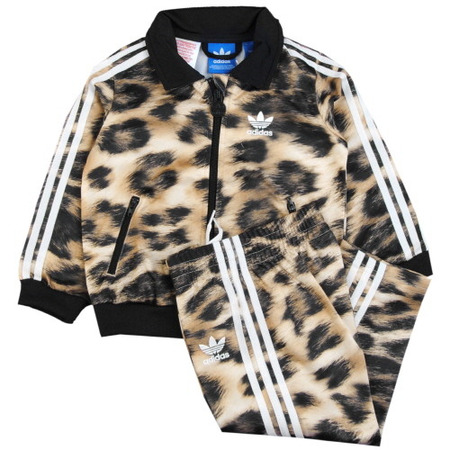 Adidas Orignals Chándal Firebird Leopard Infantil (arena/black)