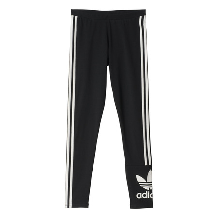 Adidas Originals Leggings 3 Streifen Logo (negro)