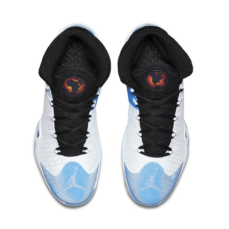 Air Jordan XXX "UNC Westbrook" (107/weiß/schwarz/blau)