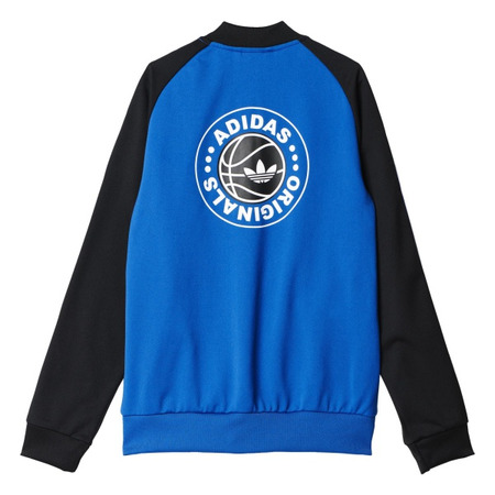 Adidas Originals Niño Basketball Superstar Track Jacket (azul/negro/blanco)