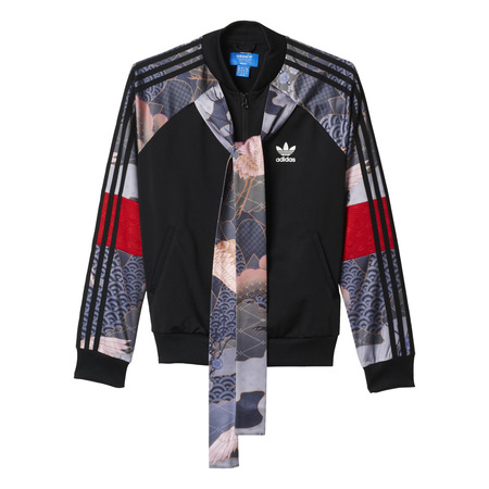 Adidas Originals Rita Ora Chaqueta "Kimono Print" (negro/multicolor)