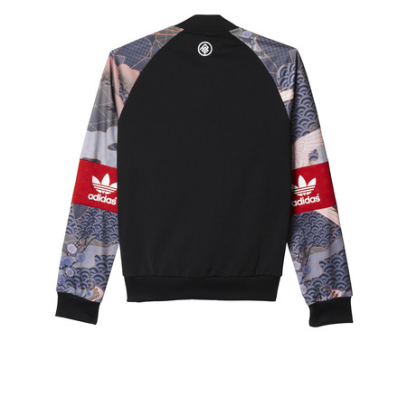 Adidas Originals Rita Ora Chaqueta "Kimono Print" (negro/multicolor)