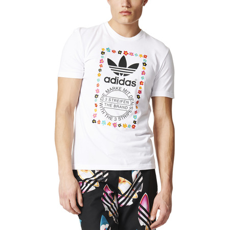 Adidas Originals Camiseta Graphic Daisy Flowers Von Pharrell Williams
