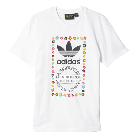 Adidas Originals Camiseta Graphic Daisy Flowers Von Pharrell Williams