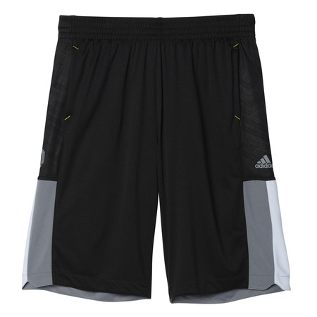 Adidas Short Damian Lillard Athem (negro/gris/blanco)
