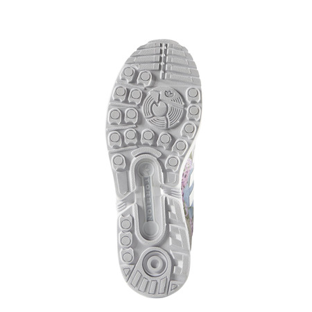 Original Adidas Mujer ZX Flux " Bouquet" (gris/white/rosa)