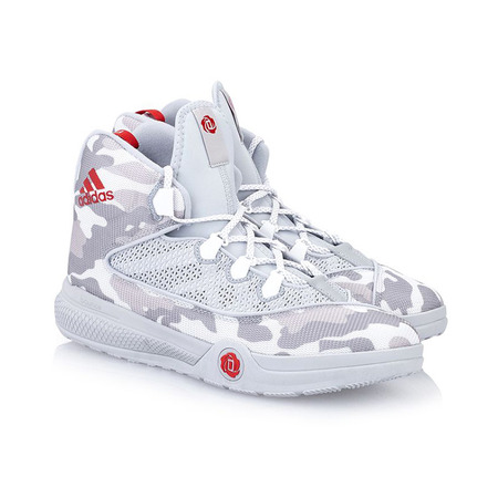 Adidas D Rose Dominate "Snow Camo" (weiß/gris/schwarz/rot)