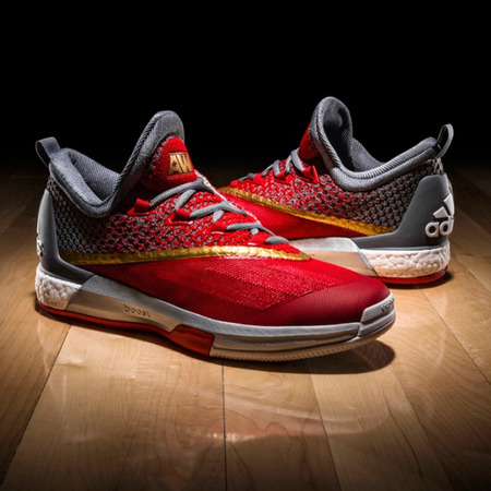 Adidas Crazylight Boost 2.5 Low PE AW "Marita" (rojo/gris/blanco)