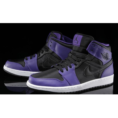 Air Jordan 1 Mid "Dark Concord" (019/negro/concord)