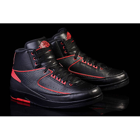 Air Jordan 2 Retro "Alternate 87" (001/schwarz/rot)