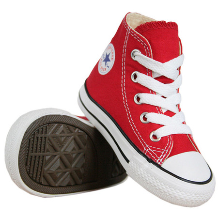 Converse Lonas All Star Chuck Taylor Niñ@ (600/rojo/blanco)