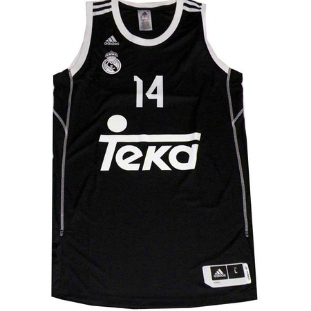 Camiseta Ayón 2a Equipación Real Madrid Basket 2014 (negra)