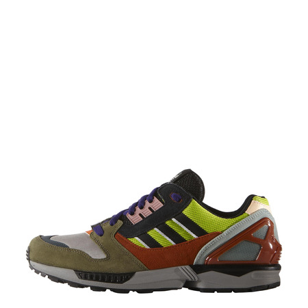 Original Adidas ZX 8000 "Farben" (grün/multicolor)