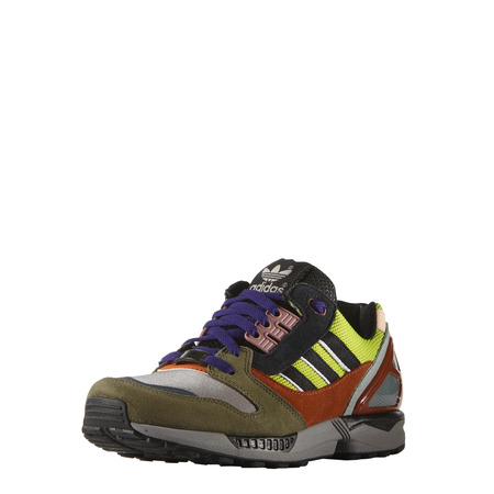 Original Adidas ZX 8000 "Farben" (grün/multicolor)