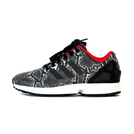Original Adidas ZX Flux W "Snake" (schwarz/rot)
