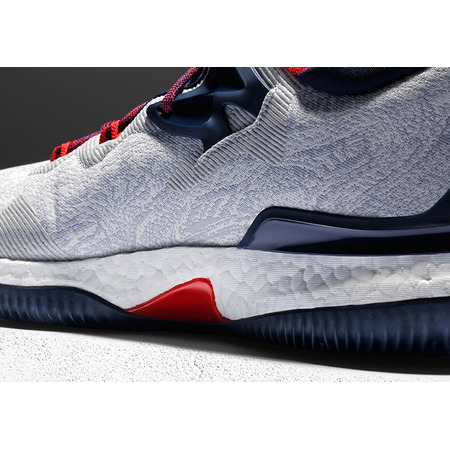 Adidas Crazylight Boost Low 2016 James Harden "Rio 2016" (weiß/scarlet/navy)