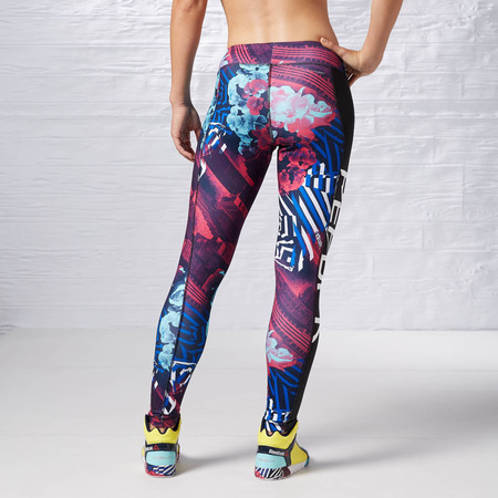 Reebok Legging Mujer Dance City Garden Print (multicolor)