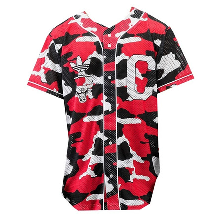 Adidas Beisbolera Chicago Bulls (rot/schwarz/weiß)