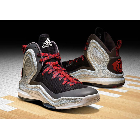 D. Rose 5 Boost "Satoransky" (schwarz/rot/weiß/grit)