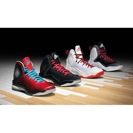 D. Rose 5 Boost "Satoransky" (schwarz/rot/weiß/grit)