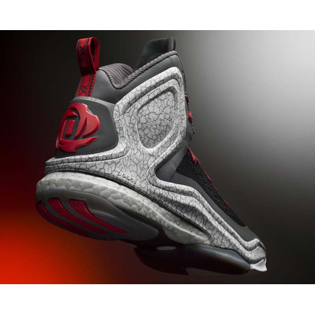 D. Rose 5 Boost "Satoransky" (schwarz/rot/weiß/grit)