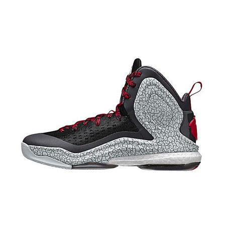 D. Rose 5 Boost "Satoransky" (schwarz/rot/weiß/grit)