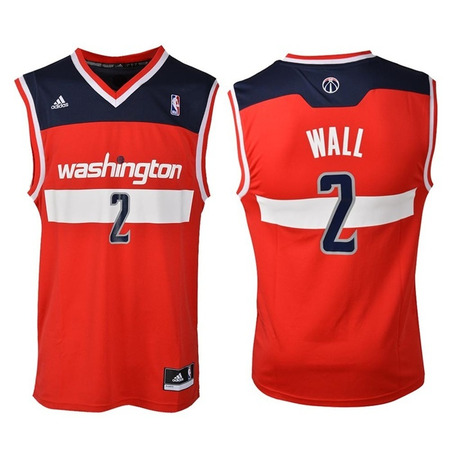 Adidas Camiseta Réplica John Wall Wizards (rot/marin/weiß)