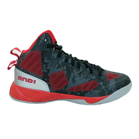 And1 XCelerate 2 "Fired" (schwarz/gebrannt/silber)