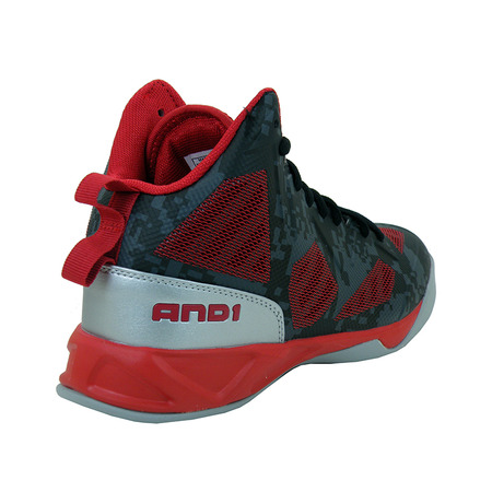 And1 XCelerate 2 "Fired" (schwarz/gebrannt/silber)