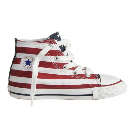 Converse Lonas Höhen All Star "Usa" Niñ@ (602/rojo/blanco)