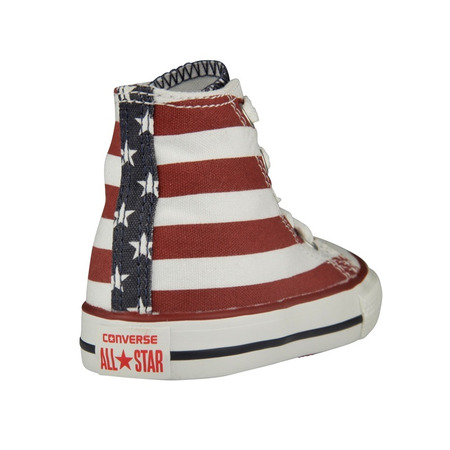 Converse Lonas Höhen All Star "Usa" Niñ@ (602/rojo/blanco)