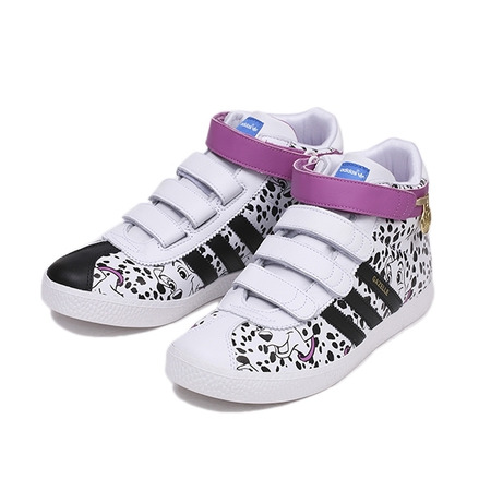Adidas Gazelle 101 Dalmatas Mid K (30-35)(weiß/schwarz)