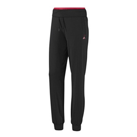 Adidas Pantalón Mujer Clima YG (Black/Rosa)