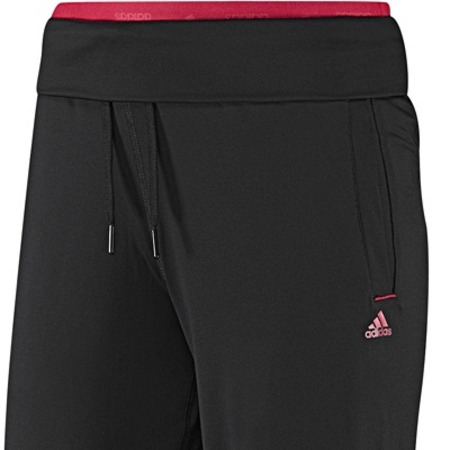 Adidas Pantalón Mujer Clima YG (Black/Rosa)