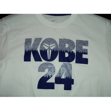 Camiseta Kobe 24 Muster (100/blanco/azul)