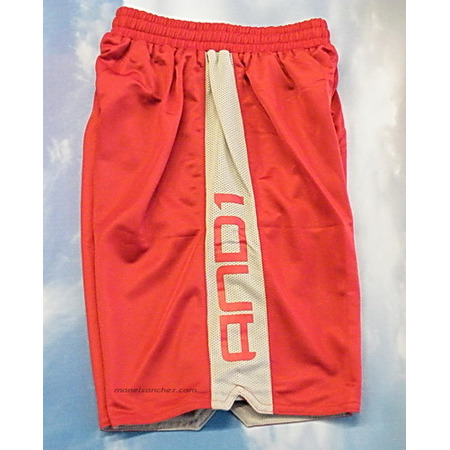 Und 1 Short Reversible Balisto Jr (rojo/gris)