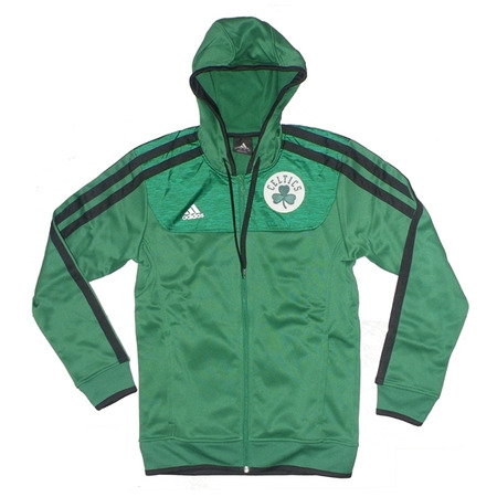 Adidas Boston Celtics Jacke (grün/schwarz)